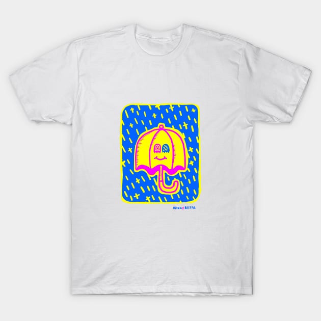 no trouble in the bubble T-Shirt by Irina's Family Art Circle 